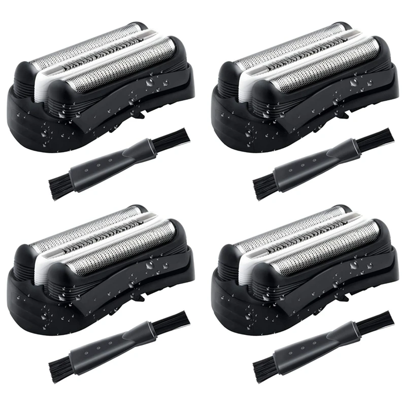

4X 32B Shaver Head Replacement For Braun 32B Series 3 301S 310S 320S 330S 340S 360S 380S 3000S 3020S 3040S 3080S