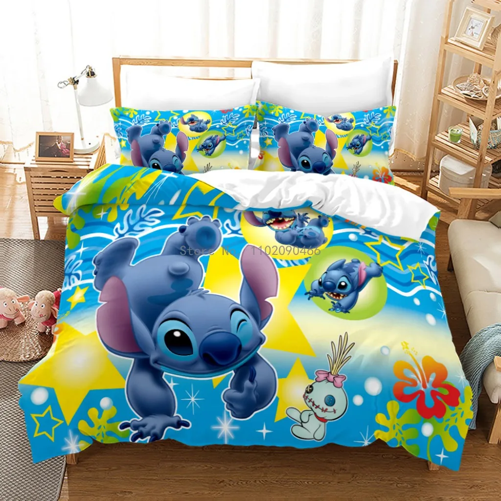 Cartoon Lilo Stitch Set Biancheria Da Letto Set Singolo Doppio Doppio Twin  Full Queen King Size Girls Bed Cover Codice Casi Della Stanza Decor Set Da  93,76 €