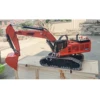 385CF RC Excavator 1/8 Hydraulic RC Excavator Metal Heavy Engineering Excavator with Light System Adult Remote Control Car Toy 5