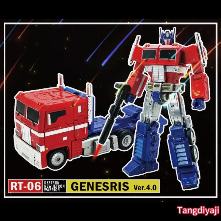 Disponibile Giocattoli Trasformabili Leader degli Autobot Originali RT06 RT-06 Action Figure Modello da Collezione Set Regalo Nuovo Arrivo - immagine 6