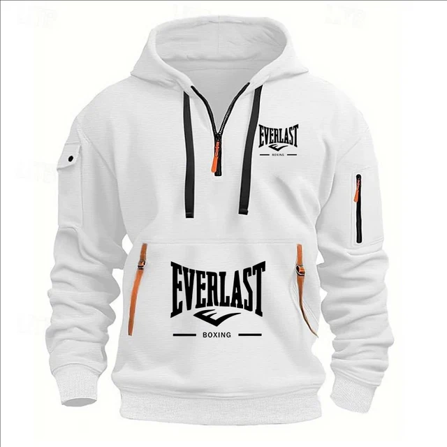 Mode automne et hiver hommes marque vêtements multi-fermeture éclair conception sweat à capuche imprimé sweat-shirt décontracté pull à capuche ample 1