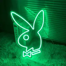 

40cm Playboy Bunny LED LED Neon Signs Neon Lights Club Home Bar Wedding Birthday Party Wall Art Decor Neon Lamp
