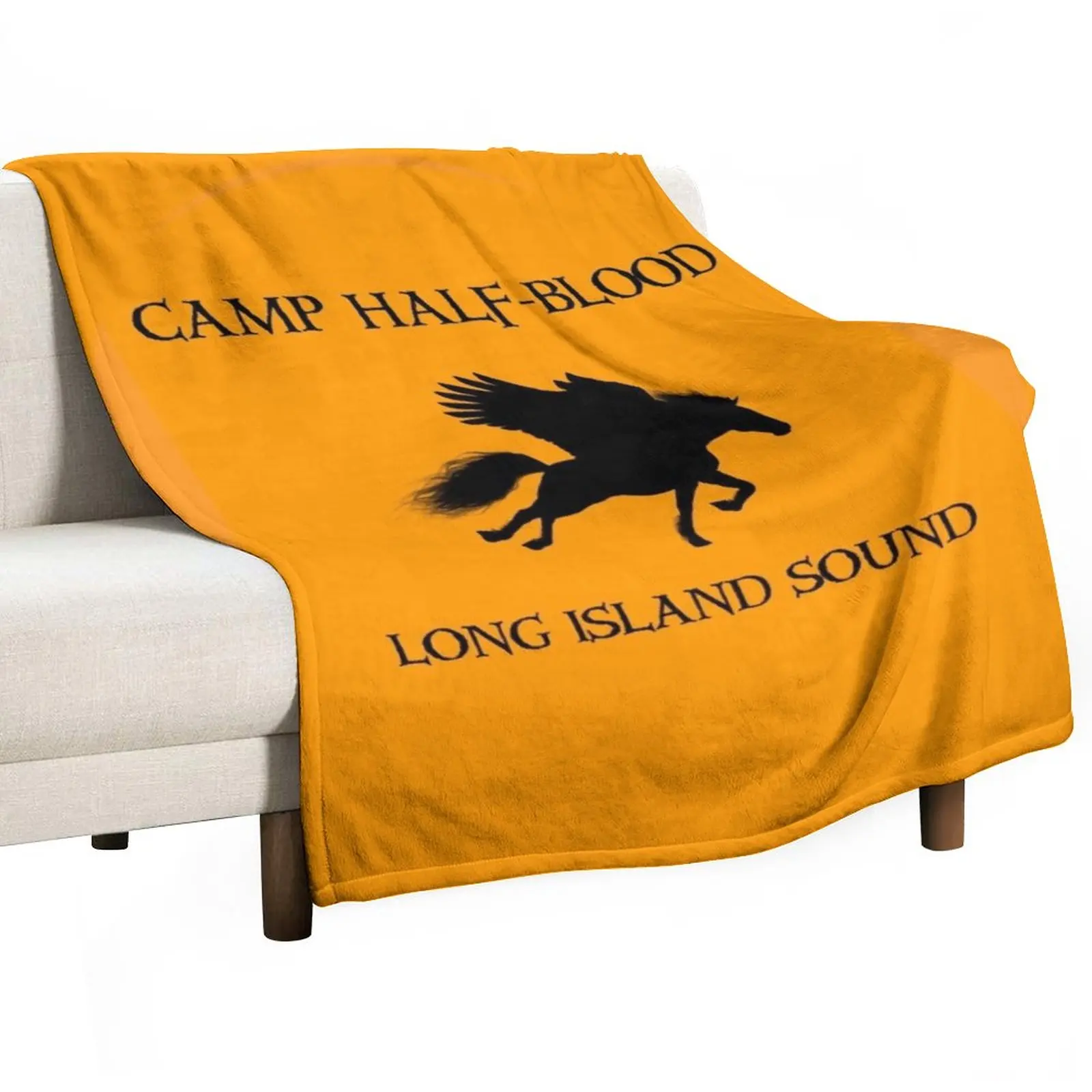 

Camp Half-Blood Throw Blanket Camping Blanket anime Heavy Blanket Flannels Blanket