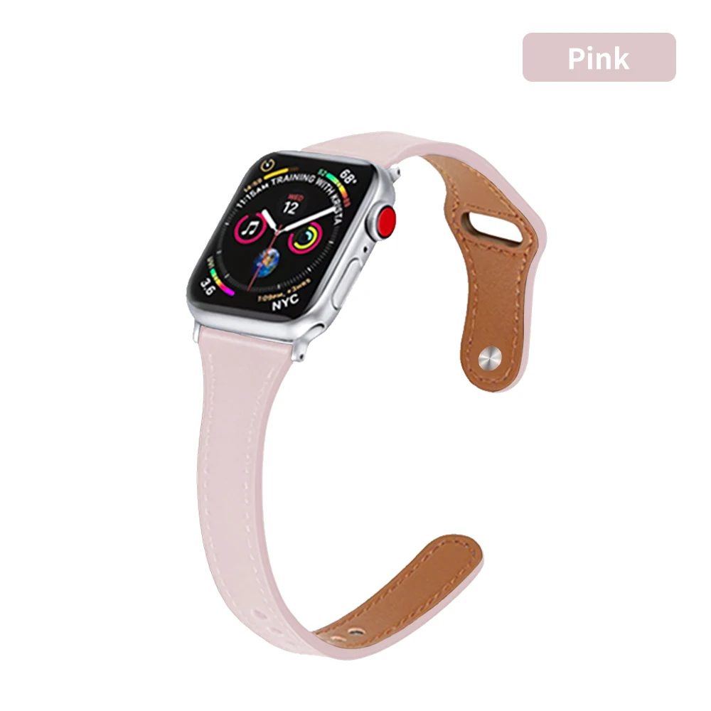 ตัวเลือกสินค้า สายหนังสุดหรูสำหรับ Apple Watch ทุกขนาด