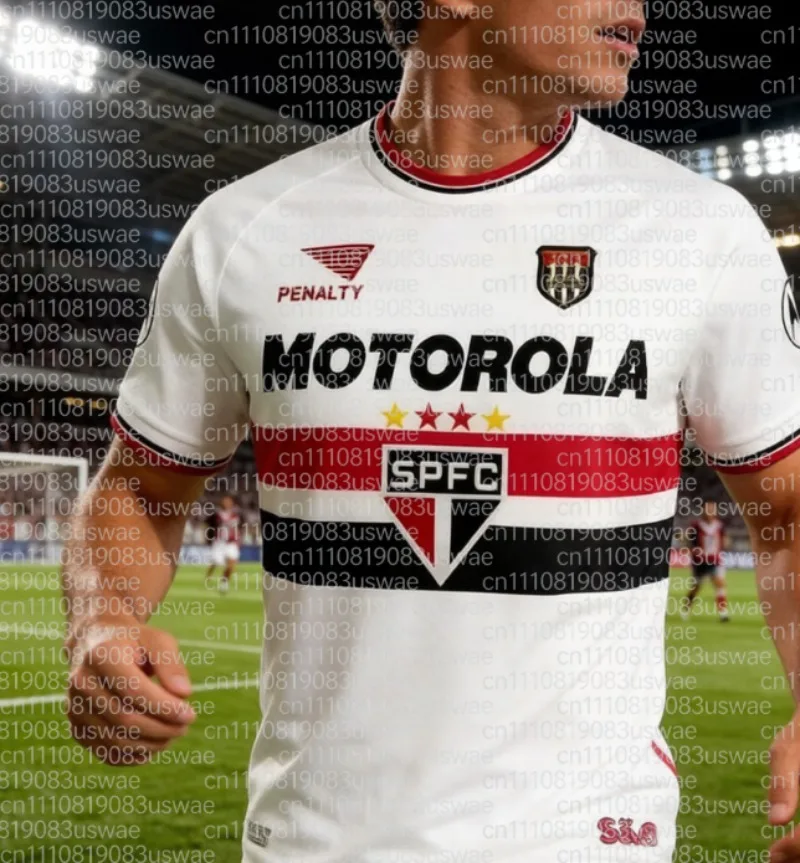 São Paulo, Brazil Short Sleeved Football Jersey for Fans Men's T-shirt 3D Printed Outdoor T-shirt for Men's Clothing