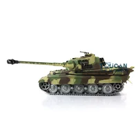 HENG LONG 1/16 7.0 RC Tank Customized King Tiger FPV Barrel Recoil 3888A Metal TH17530-SMT4 2