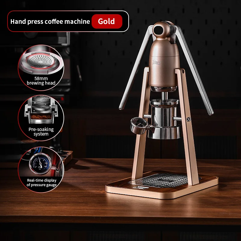 ماكينة قهوة يدوية فاخرة إيطالية- من بينكو