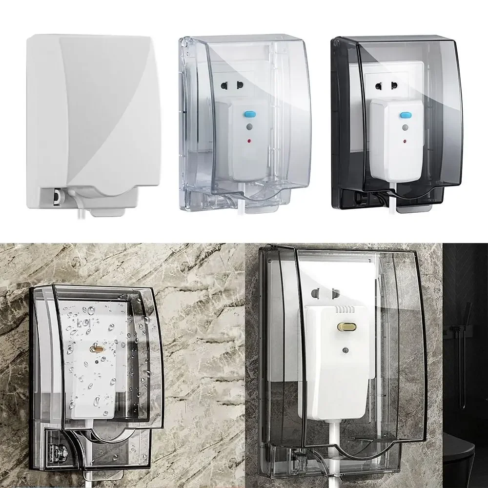 Waterproof Plastic Electric Plug Cover Box for Home Safety