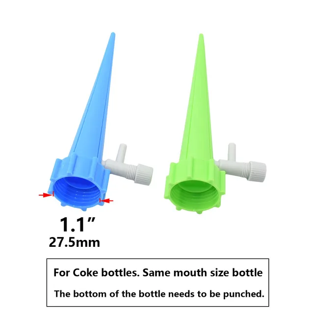 Drip Irrigation Automatic Plant Flowerpot Waterers System Houseplant Watering Drip Water Spikes Taper Watering 5