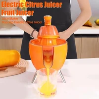 Electric Orange Juicer Squeezer Portable Lemon Squeezer Machine For Oranges Grapefruits Slag Juice Separator EU Plug 1