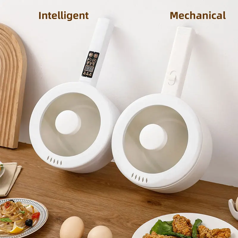 Small Multi-functional Electric Pot For Cooking, Intelligent Instant Noodles Pot, Non Stick Kitchen Cooker, Frying Household Pot 3