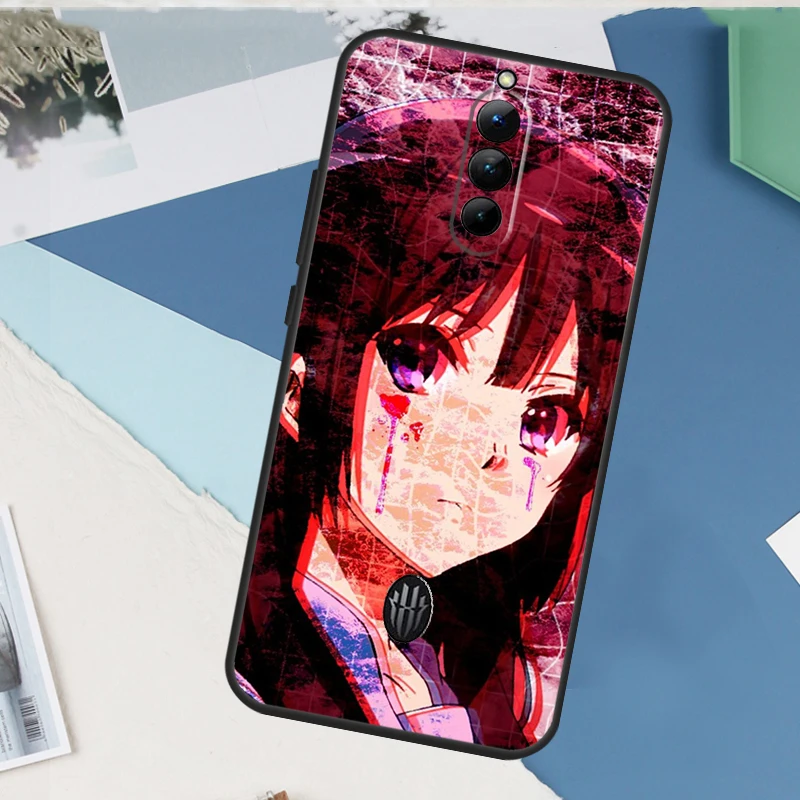 Sad Anime Aesthetic Senpai Phone Case Cover