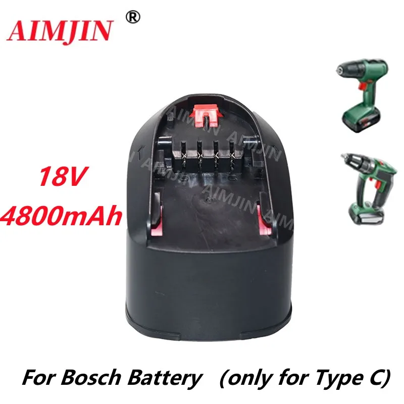 18 V4800Mah Li-Ion Per Bosch 18V Pba Psb Psr Pst Home & Garten Werkzeuge (Nur Frtypc) Al1830Cv Al1810Cv Al1815Cv