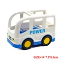 Mini white bus
