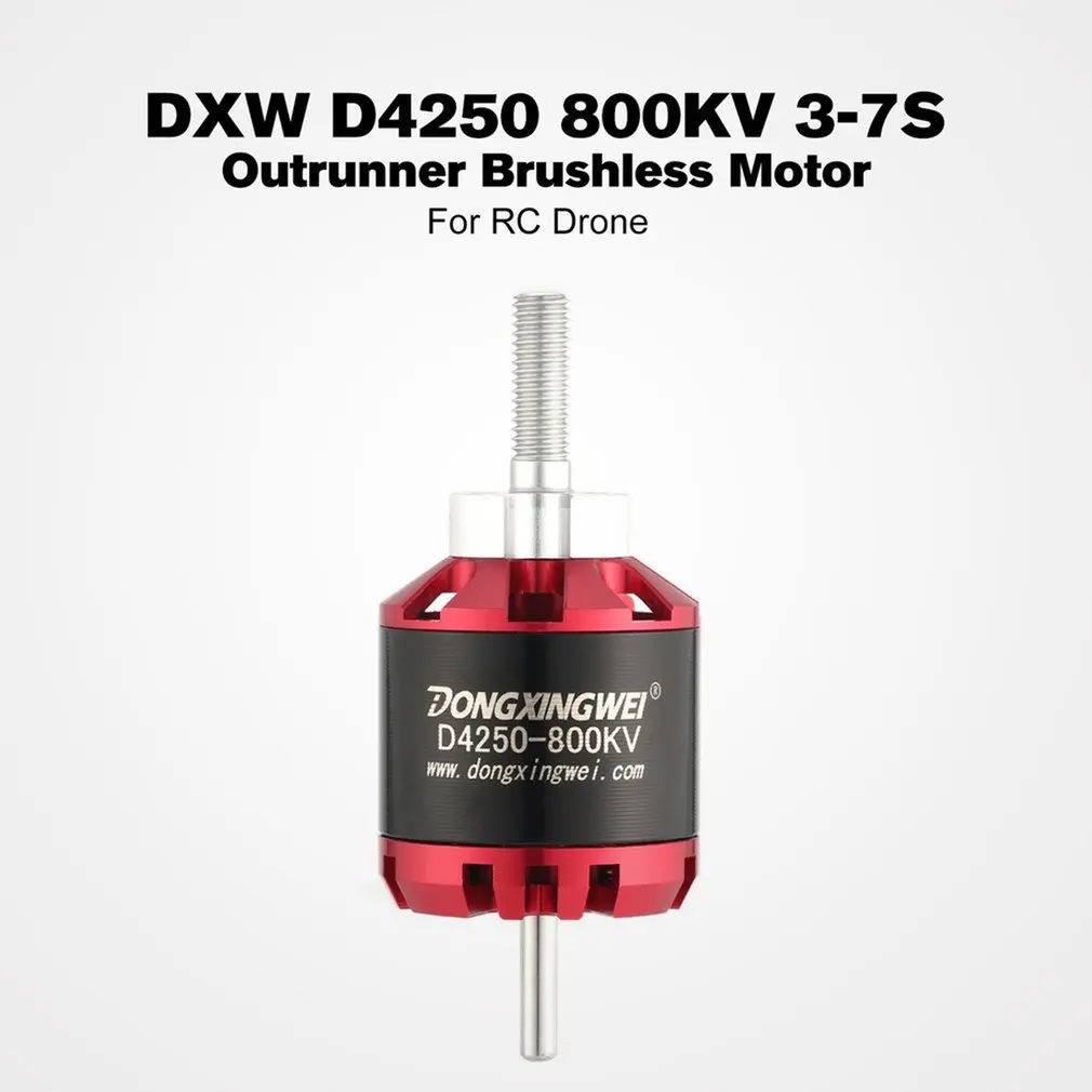 Brushless Motor Hot DXW D4250 800KV 3-7S For RC FPV Fixed Wing Drone Airplane Parts Aircraft Quadcopter Multicopter Accessories brushless motor drone repair parts