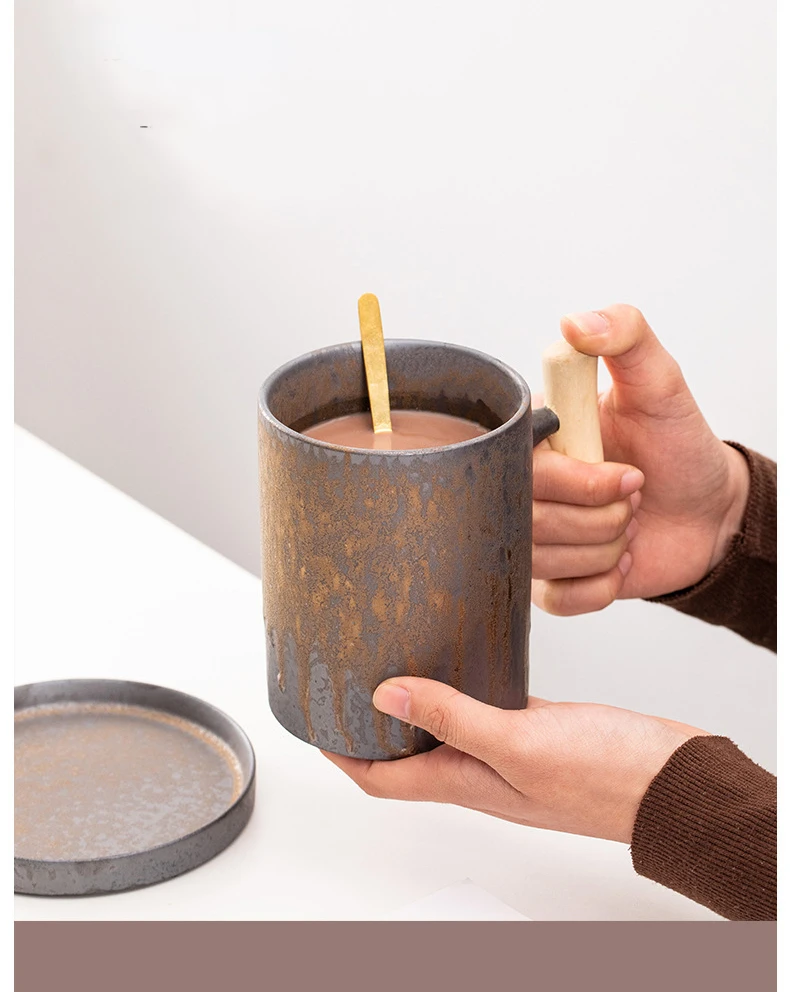 T Handle Coffee Mugs