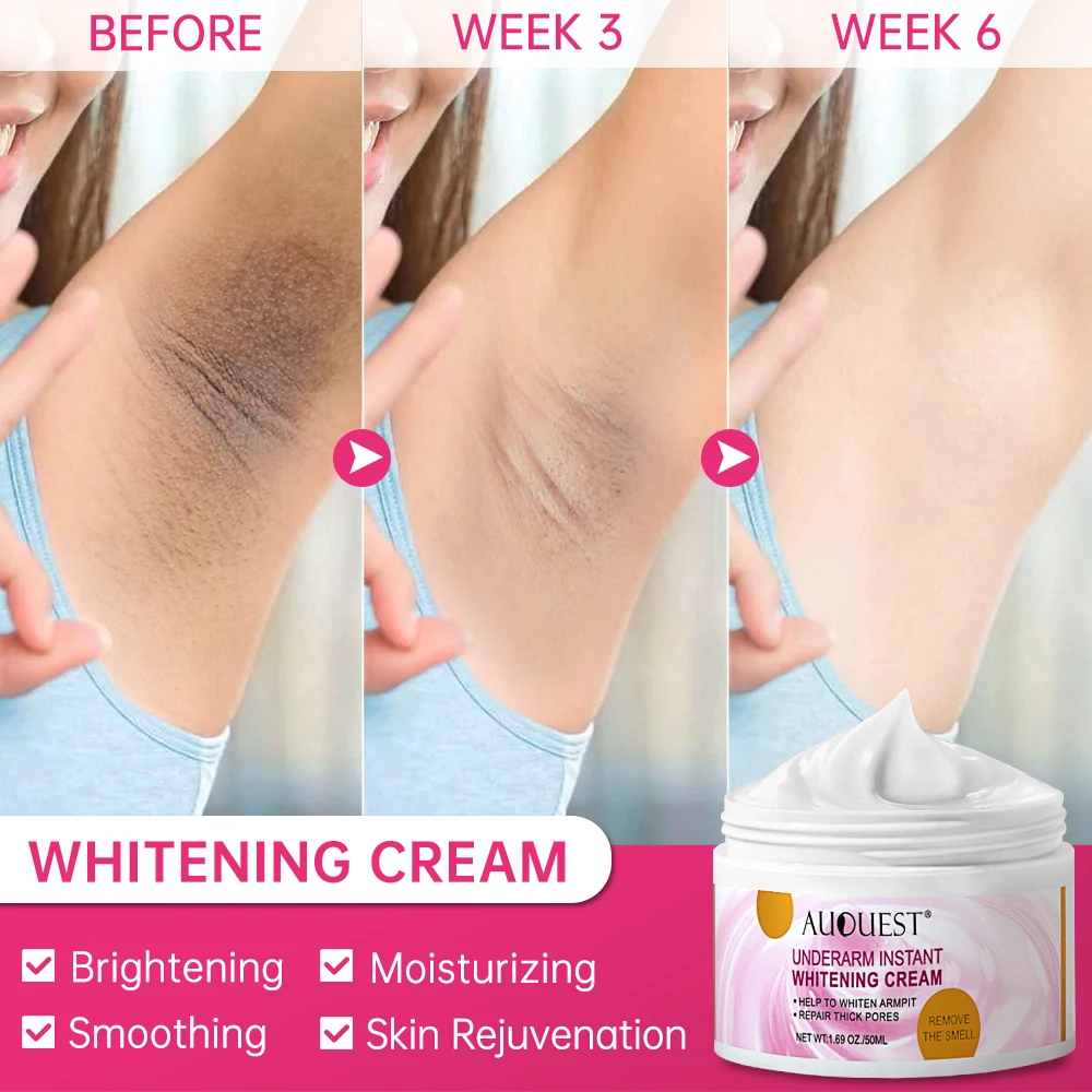 

Whitening Cream Armpit Intimate Areas Lighten Body Skin Care Underarm Private Parts for Dark Skin Lightening Cream Beauty Health