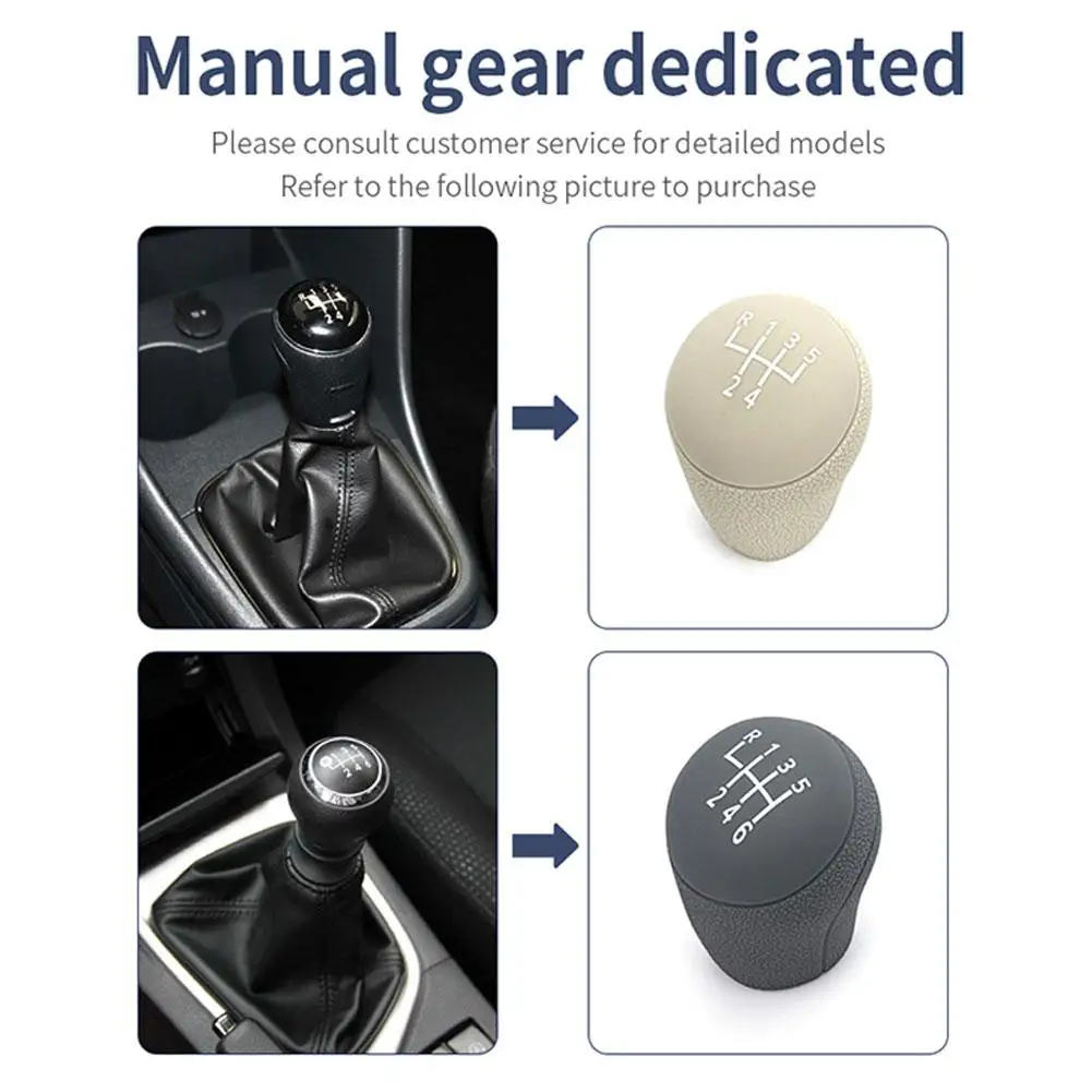 

Car Manual Auto Silicone Gear Shift Knob Cover Non Slip Lever Shifter Knobs Case Protector Bump Stick Jarket For VW Golf Je R0G6