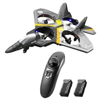 RC Airplane 2.4GHz 6CH EPP RC Plane 4 Motor RC Aircraft Toys for Adult Kids with Function Gravity Sensing Stunt Roll Cool Light 1