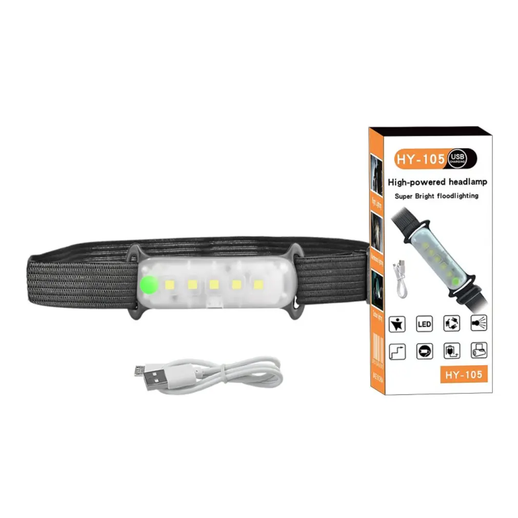 

Rechargeable Headlight 50000LM T6 LED Headlamp Fishing Lamp Lightweight Head Torch Light Universal Miner Lamp