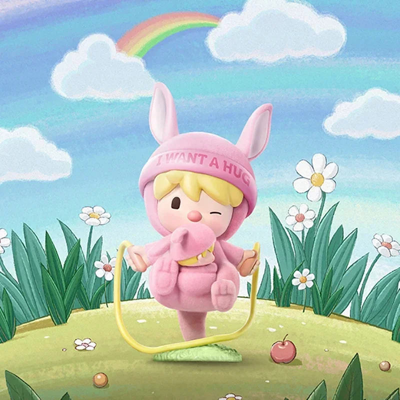 POP MART SWEET BEAN UWANT A HUG Series Blind Box Toys Mystery Box Mistery Caixa Action Figure Surprise Cute Model Birthday Gift