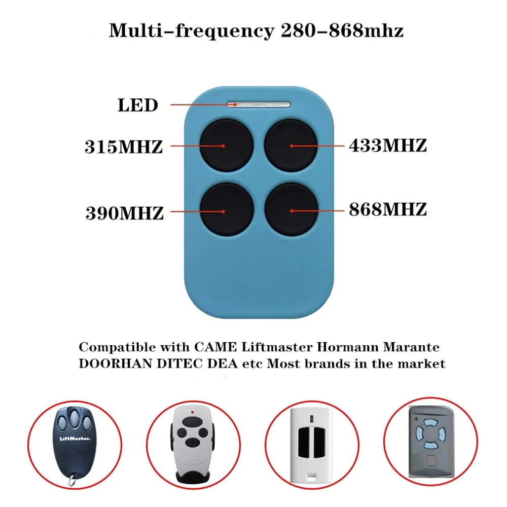 

Marantec D302 D304 D321 D323 D382 D384 garage command 868.3 MHz door opener Marantec Digital 302 868 gate remote control