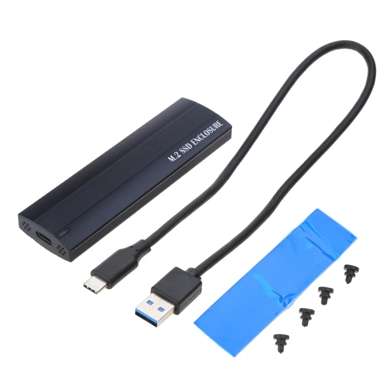 ˷̴ M.2 NVMe SSD Ŭ ڽ USB 3.1 10Gbps      ġ մϴ.