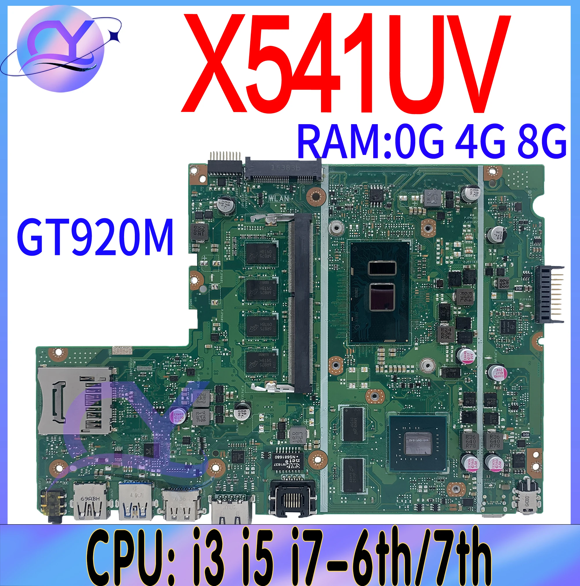 X541UV-Mainboard-For-ASUS-X541U-X541UJ-A541U-X541UVK-K541U-PLACA-Laptop ...