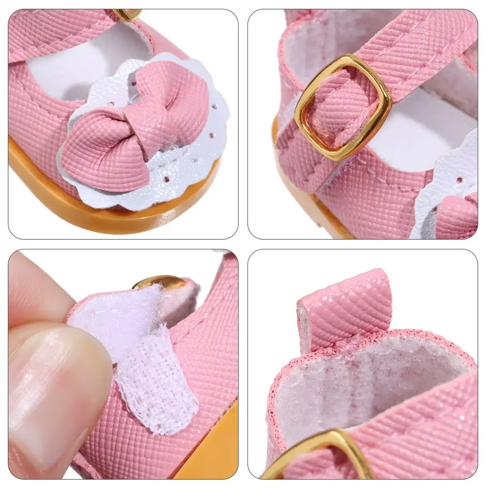 5cm Doll Shoes High Quality Boots For Paola Reina 14 Inch Doll Cute Bow Shoes Accessories For Nancy,Lisa,1/6 BJD,EXO Doll Toy