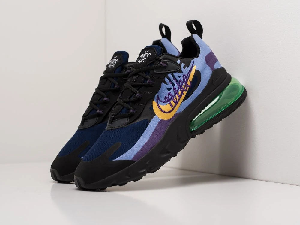 Zapatillas Nike Air Max 270 react blue para hombre, deportivas de vulcanizado de hombre| AliExpress