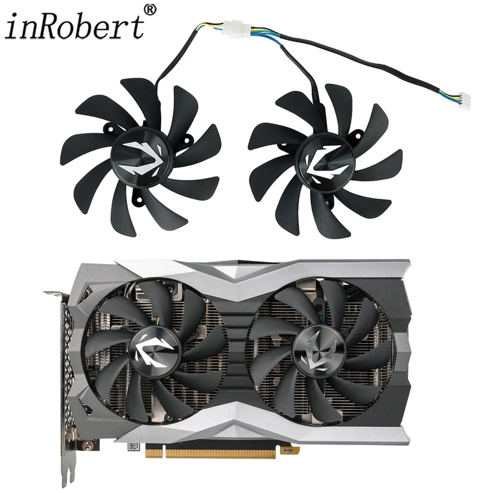 87MM CF9015H12S 12V 0.4A 4Pin RTX2060 Replacement Graphics Card