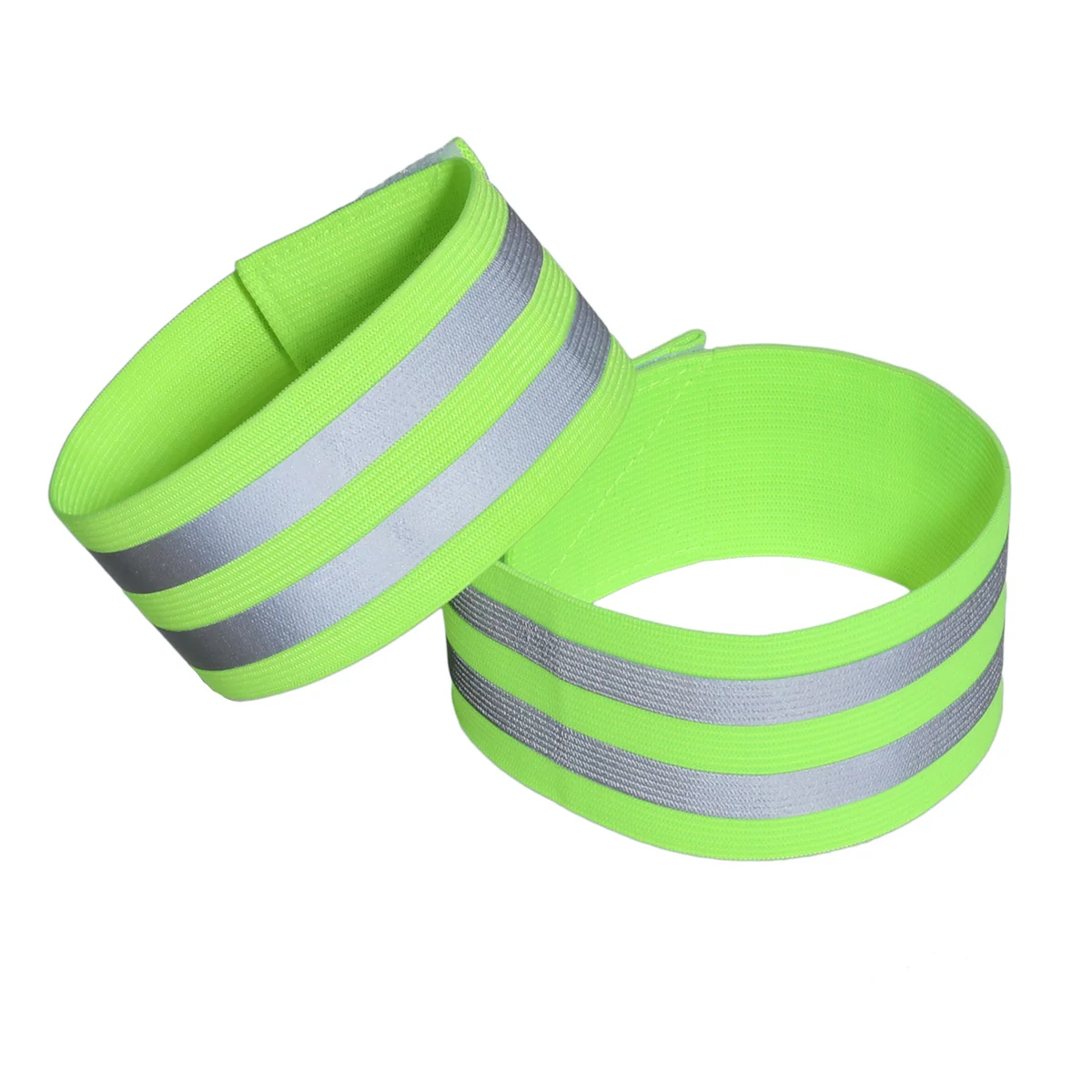 Reflective Bands High Visibility Adjustable Reflective Gear Wrist Arm Ankle Leg Outdoor Safety Reflector Straps Night
