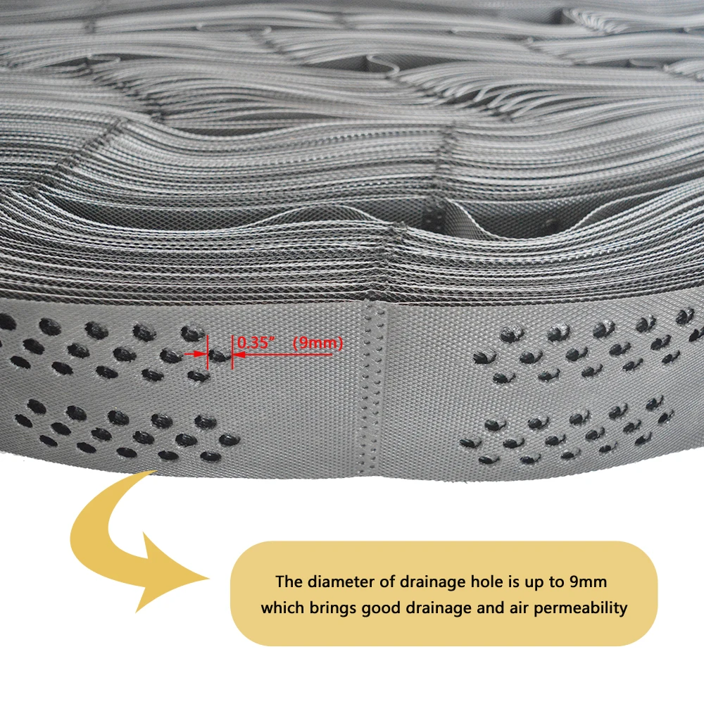 2.5m*4m*0.05m HDPE Honeycomb Geocell Permeable Pavers Ground Grid High Strength