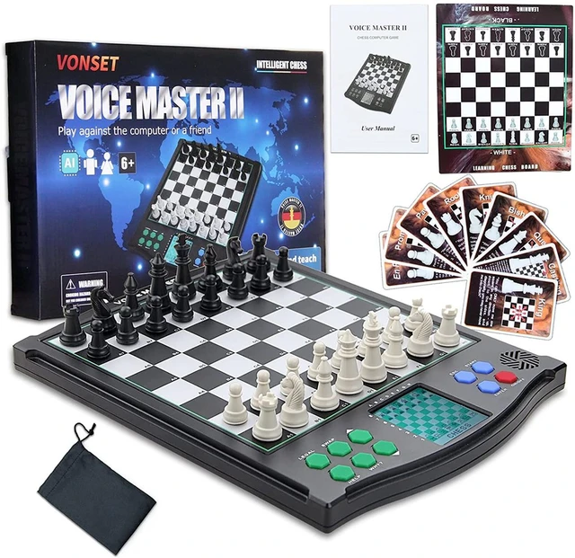 Intelligent Chessboard Children Adult Man-machine Two-player Battle  Built-in High-end AI Chip Automatic Magnetic Chess Pieces