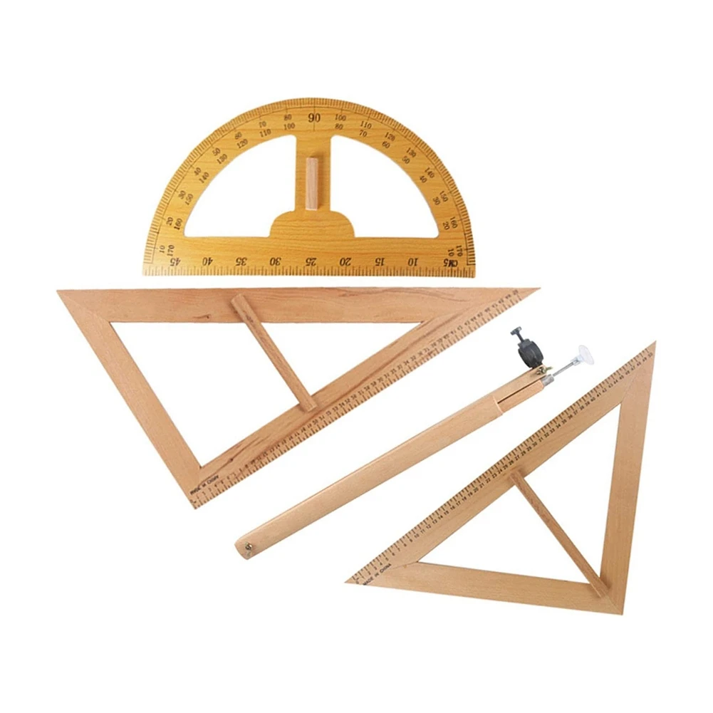 wood-maths-geometry-setcompass-triangle-ruler-stationery-for-teachers-draftsman-chalkboard-engineers-drafting