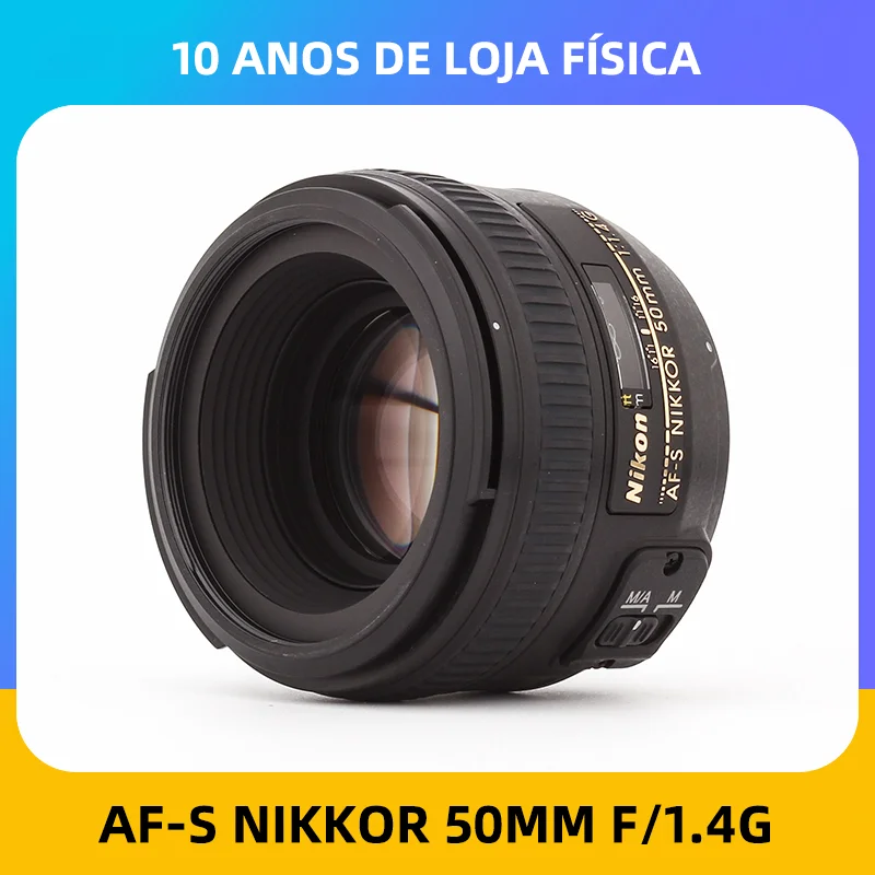 

Nikon AF-S FX NIKKOR 50mm f/1.4G Lens with Auto Focus for Nikon DSLR Cameras