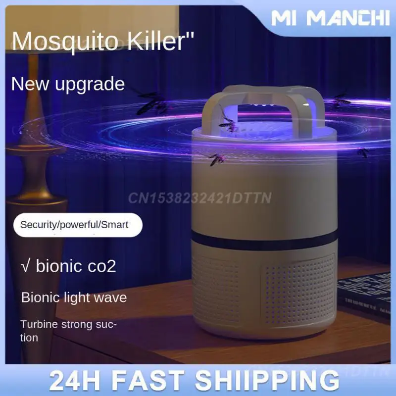Zanzare Zapper Silenzioso Silenzioso Senza Radiazioni Bug Zapper Lampada Repellente Per Zanzare Artefatto Lampada Antizanzare Lampada Uv