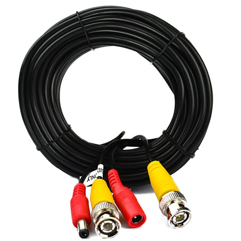 

5-30M BNC+DC Connector 2 in 1 BNC CCTV Cable coaxial Video Power AHD Cameras for DVR System