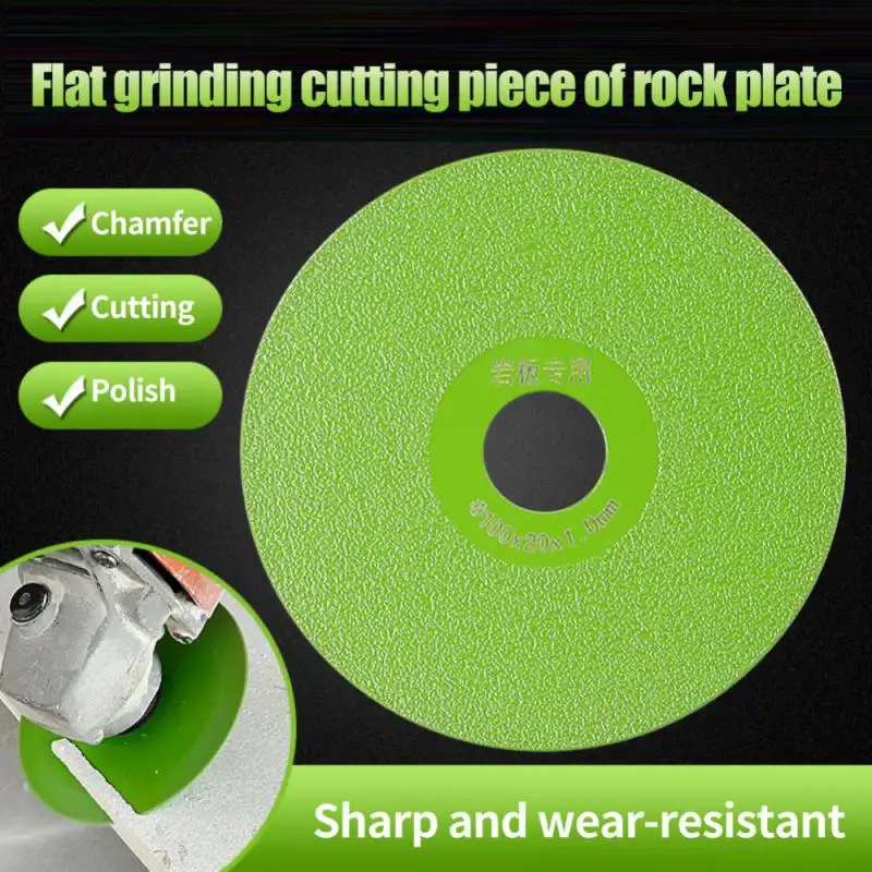 Ceramic Tile Marble Grinding Wheel Ultra Fine Polishing Wheels Hard Sharp Glass Cutting Disk Angle Grinder Rotary Tools 100mm sanding disc cutting disc grinding disc abrasive wheel grinding wheel