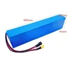 Powerful 48V Lithium Ion Battery 20Ah 13S4P 18650 Rechargeable Pack with BMS For Electric Walking Tools Replacement 500W 750W 4