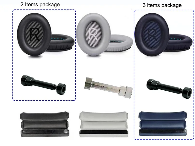 Bose QuietComfort 35 II Wireless Bluetooth Headphones Replacement Headband Screw QC45 Earpad