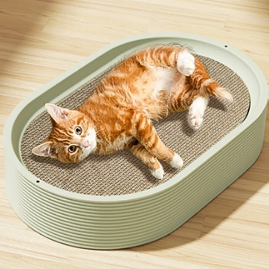 

Training Aids Cozy Cardboard Habitats Large Cat Scratch Board Breathable Washable Cats Nest Home Areneros Para Gato Pet Supplies