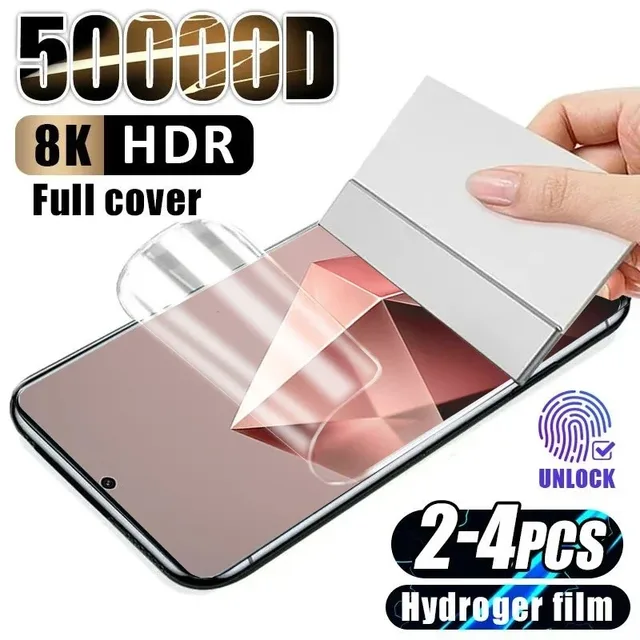 4Pcs Silicone Soft Hydrogel Film for Infinix Note 50 Pro Plus 50s 50x 40 VIP 40X GT 30 20 Zero 40  30 Screen Protector no glass
