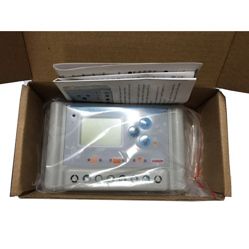 태양광 충전 컨트롤러 레귤레이터, USB LCD 리튬 이온 리튬 LiFePO4 배터리, 10A, 36V, 48V, 60V, 30A