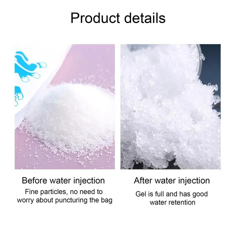 Reusable Gel Freezer Pack Refrigerator Ice Blocks Ice Crystal Box Cold Freezer Pack Picnic Fresh Food Cooler Water Injection Box