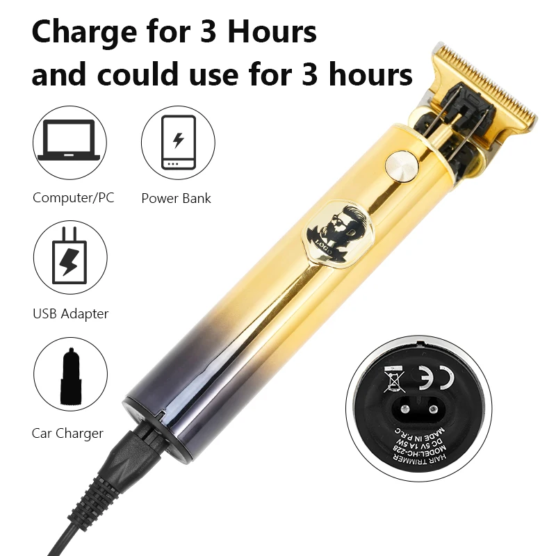 LCD Hair Clippers Professional Hair Cutting Machine Beard Trimmer For Men Barber Shop Electric Shaver Vintage T9 Cutter hair trimmer hair clipper electric shaver