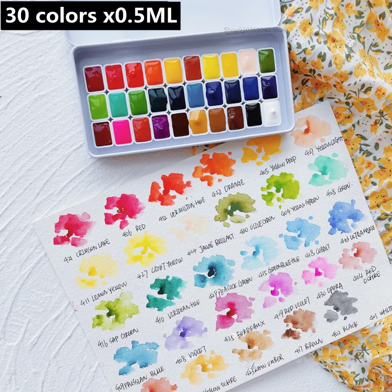 ShinHan専門家用水彩絵具20色セット 12ml i8my1cf ShinHan専門家用水彩絵具20色セット 12ml i8my1cf シンハン-透明