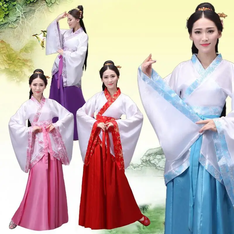 

2023 News Sourceman Women hanfu oriental white Chinese traditional clothing Han Dynasty Costume hanfu for Women Dress