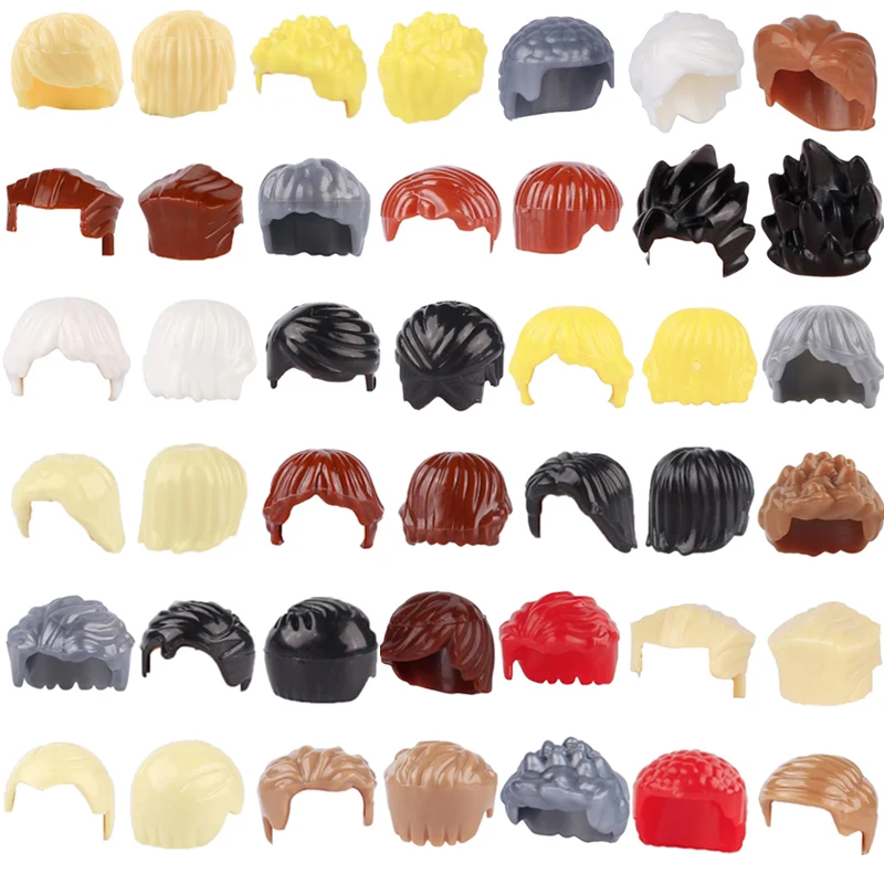Curly Hair Accessories Building Blocks Set