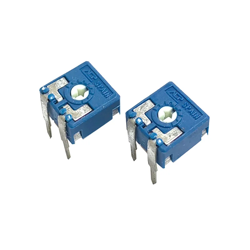 10pcs original for Spain PIHER Adjustable Resistance PT10 lap potentiometer 250K horizontal Screwdriver thru hole